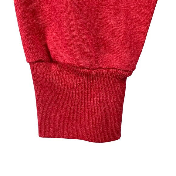 Russell Athletic NFL Cougars  Mock Neck Shirt Men M Red Long Sleeve Embroidered - Picture 7 of 11